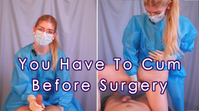 Ejaculating Before Surgery