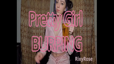 Prettygirl Burping