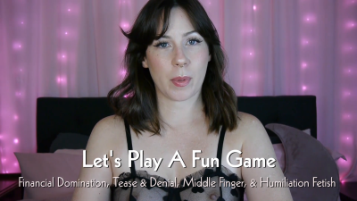 Lets Play A Fun Game