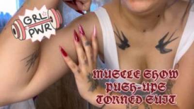 Muscle Show Push-Ups Torned Suit