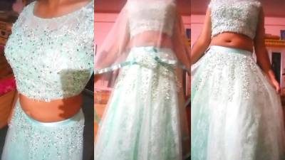 Indian Gay Crossdresser Bottom Real Homemade Sex In Blue Lehanga