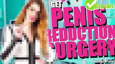 Get Penis Reduction Surgery