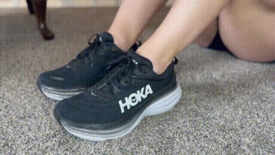 Taking Off Sweaty Socks And Shoes After A Run! Feet And ASMR