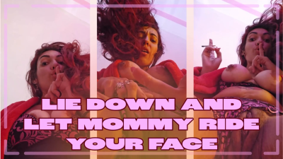 Lie Down And Let Your Stepmom Ride Your Face