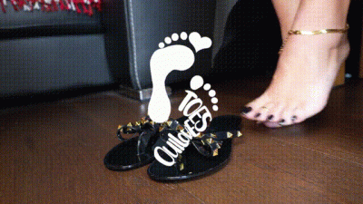 Dangling My New Flip Flops