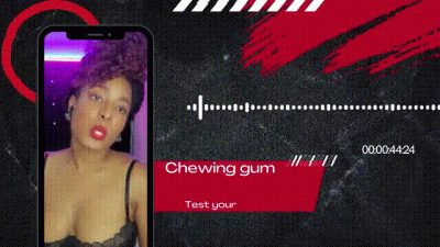 Chewing Gum Carelessly