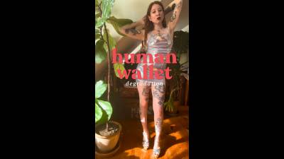 Findom Human Wallet Degradation