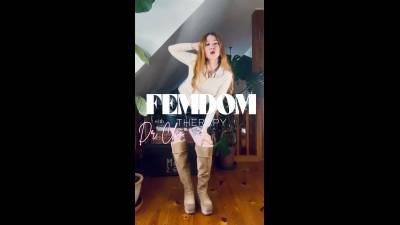Femdom Therapy-Fantasy With Dr Clio, Ugg Boot Worship, Foot Worship, Humiliation