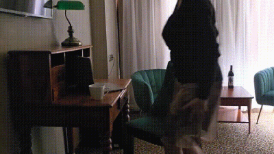 Morning Coffe With Little Pussy Fingering