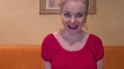 Big Tits Mature Blondie Telling Viewers A Hot Story