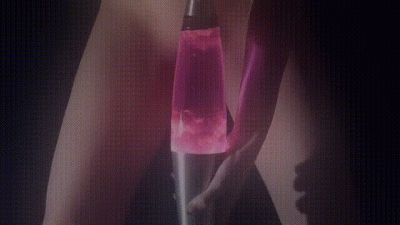 Beautiful Masturbation With Lava Lamp