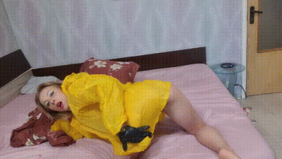 Masturbate While I Wear Rain Poncho And Gloves