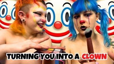 POV Clown Makeup Transformation