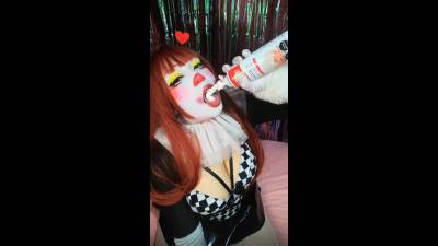 Whipped Creamed Clown Creams Herself