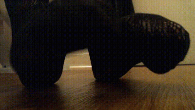 Peel Off My Cute Black Stockings