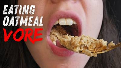 Eating Oatmeal ASMR