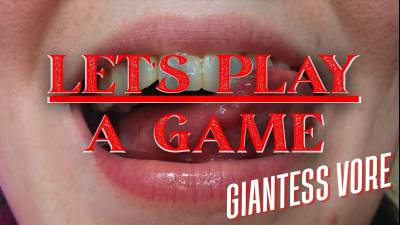 Let's Play A Game Giantess