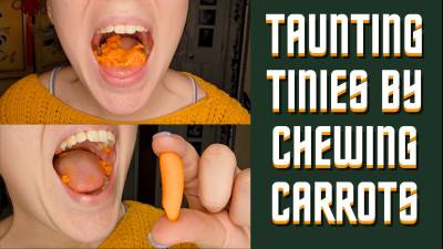 Taunting Footrub And Eating Tinies