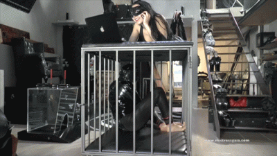 Mistress Gaia Milking Cum