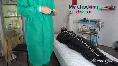 Mistress Gaia My Chocking Doctor HD