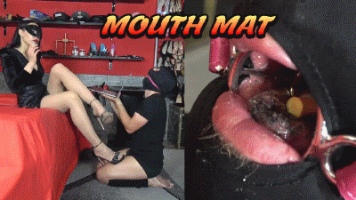 Mistress Gaia Mouth Mat HD