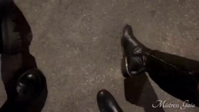 Mistress Gaia Human Boot Cleaner HD