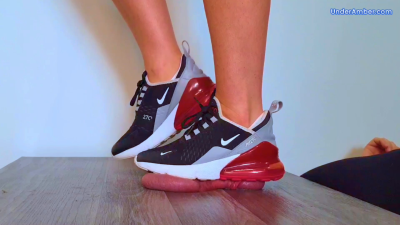 Trampling Your Cock & Balls Under My Nike AIR270'S- Home Cam (D6)