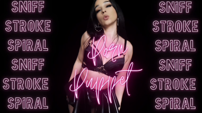 Porn Puppet Sniff Stroke Spiral