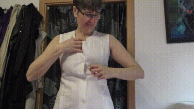 Handjob In White Apron