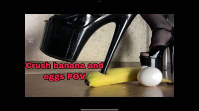 Crush Banana And Eggs