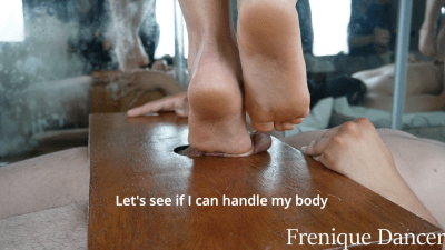 Vinyl High Heels Stomping Hard Loser Small Cock - Frenique Dancer - Ballbusting Foot Domination Femdom Cbt Kick Slap High Heels Female Domination Trample