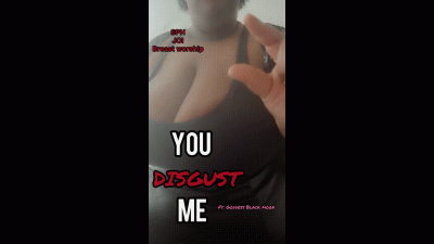 Humiliated With Size 46J Boobs