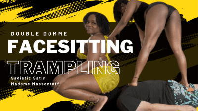 Double Domination Face Sitting && Trampling
