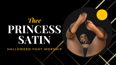 Halloween Fishnet Feet