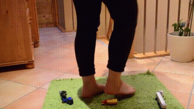 Stomp Some Little Toy Trucks