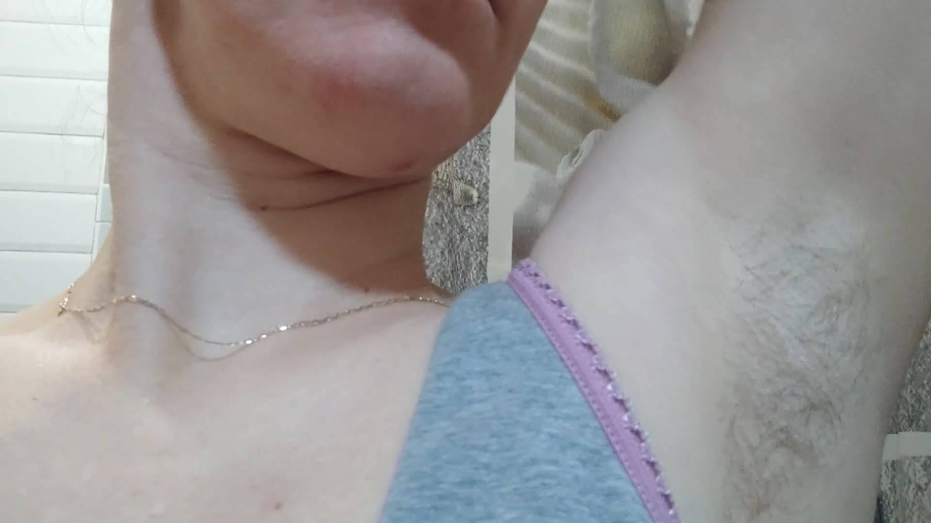 Hairy Armpits And Big Nipples Teasing