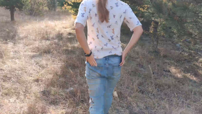 Pee Outdoors