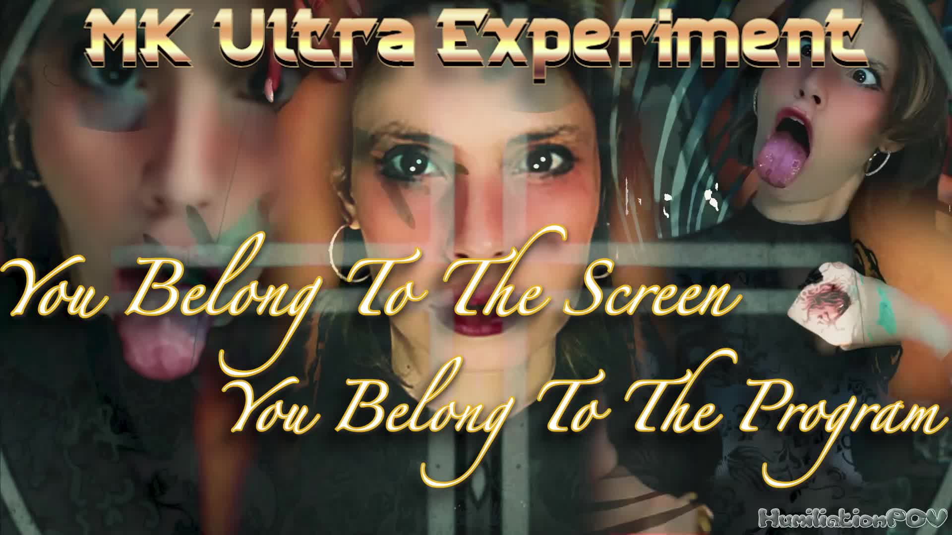 Mk Ultra Experiment: You Belong To The Screen, You Belong To The Program