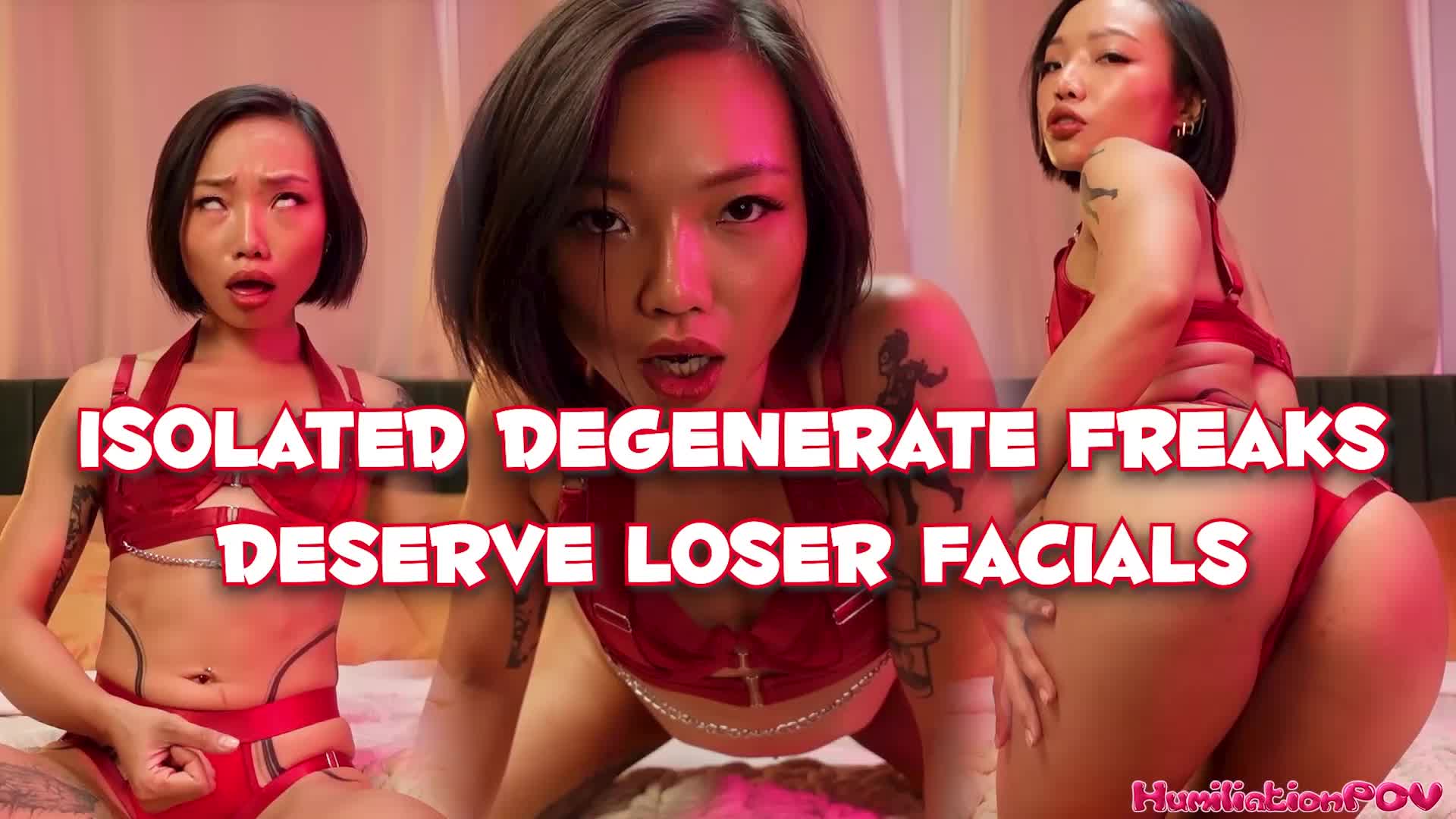 Isolated Degenerate Freaks Deserve Loser Facials