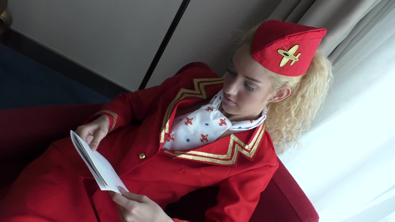 Hungarian Air Hostess Monique