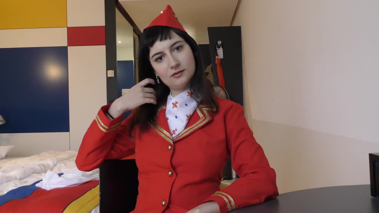 Russia Air Hostess Malina