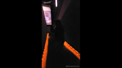 Vibrating At The Movies.Then Losing Control