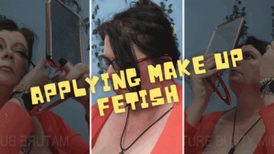 Applying Makeup Fetish Real Time