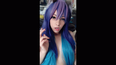 Egirl Smoking In Your Face Close Up