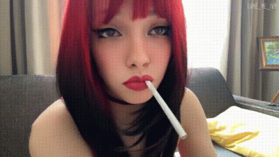 Smoking Close Up By Step-Mommy Egirl