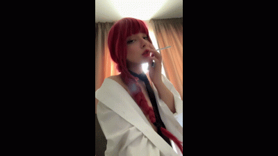 POV You Are My Ashtray Makima Cosplay