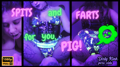 Spits And Farts For You, Pig!- 1080p Full HD