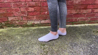 Dirty White Socks