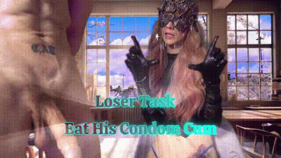 Eat His Condom Cum- Loser Task