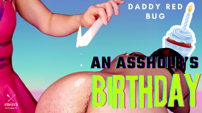 Wax Play And Candle Up The Ass For Birthday Boy